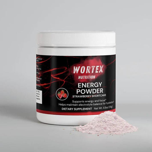Wortex Energy Powder: Boost Your Energy and Focus with Delicious Flavors - Wortex Nutrition