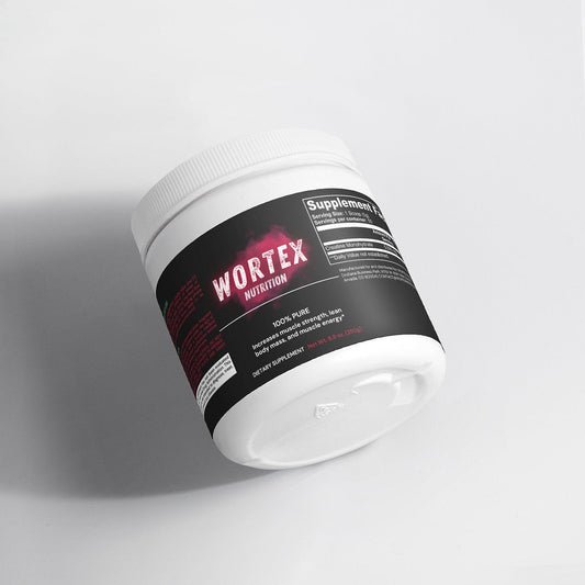 Wortex Creatine: Maximize Your Strength, Endurance, and Muscle Recovery with 100% Pure Premium Quality - Wortex Nutrition