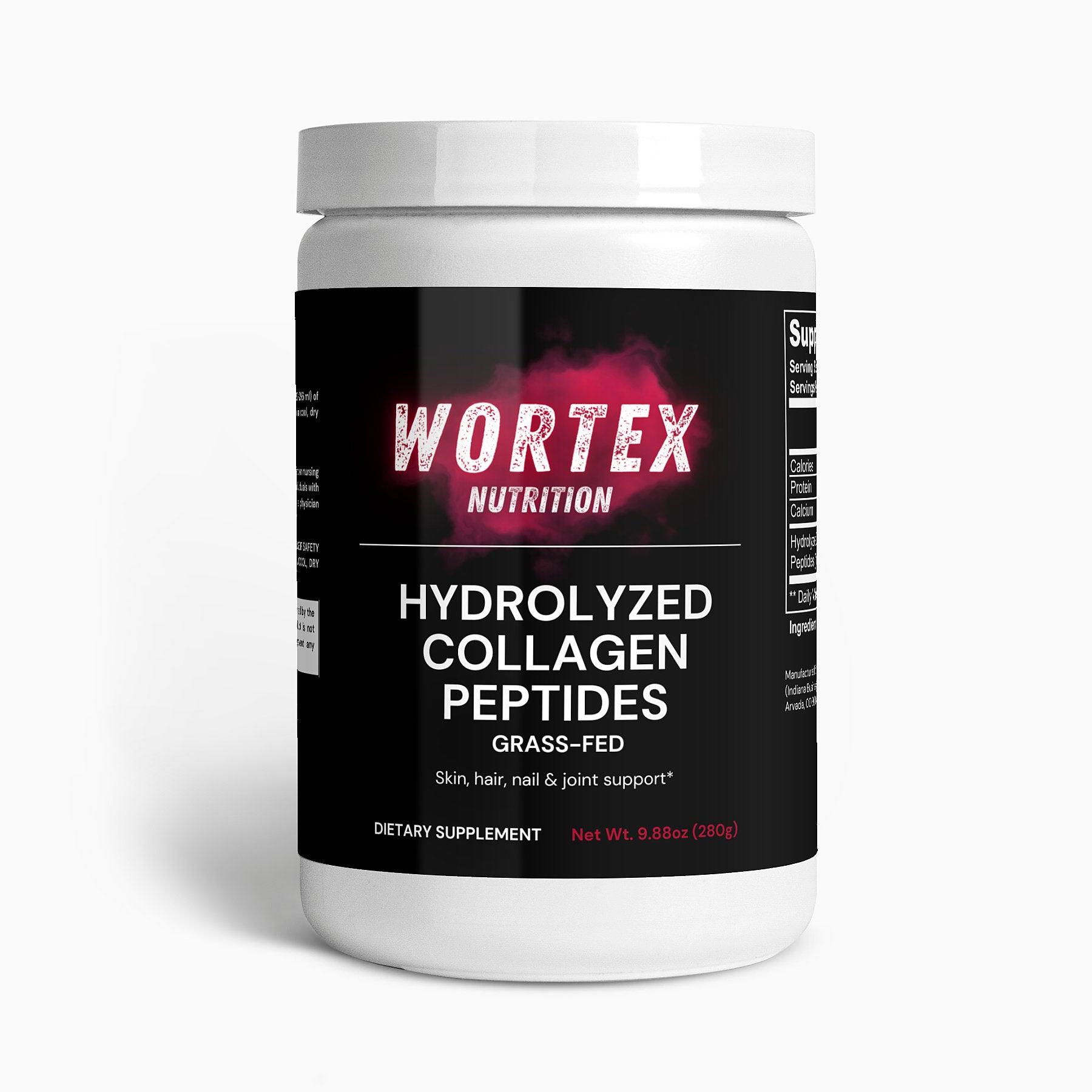 Grass-Fed Hydrolyzed Collagen Peptides - Wortex Nutrition