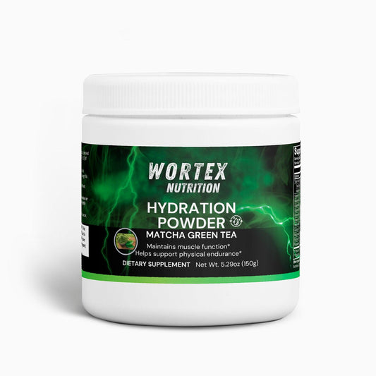 Hydration Powder (Matcha Green Tea) - Wortex Nutrition