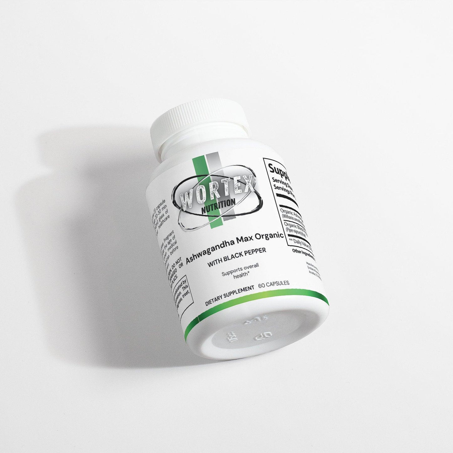 Ashwagandha Max Organic - Wortex Nutrition