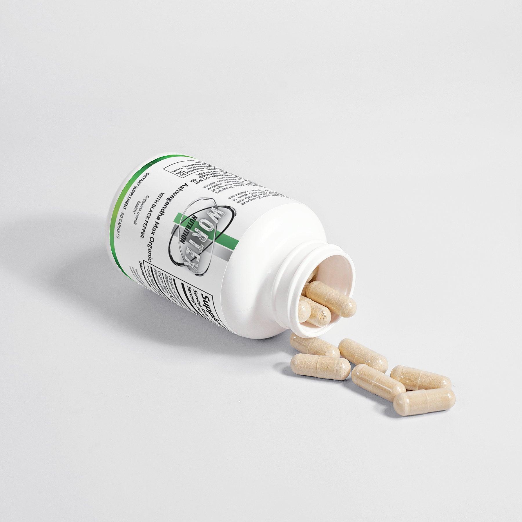 Ashwagandha Max Organic - Wortex Nutrition