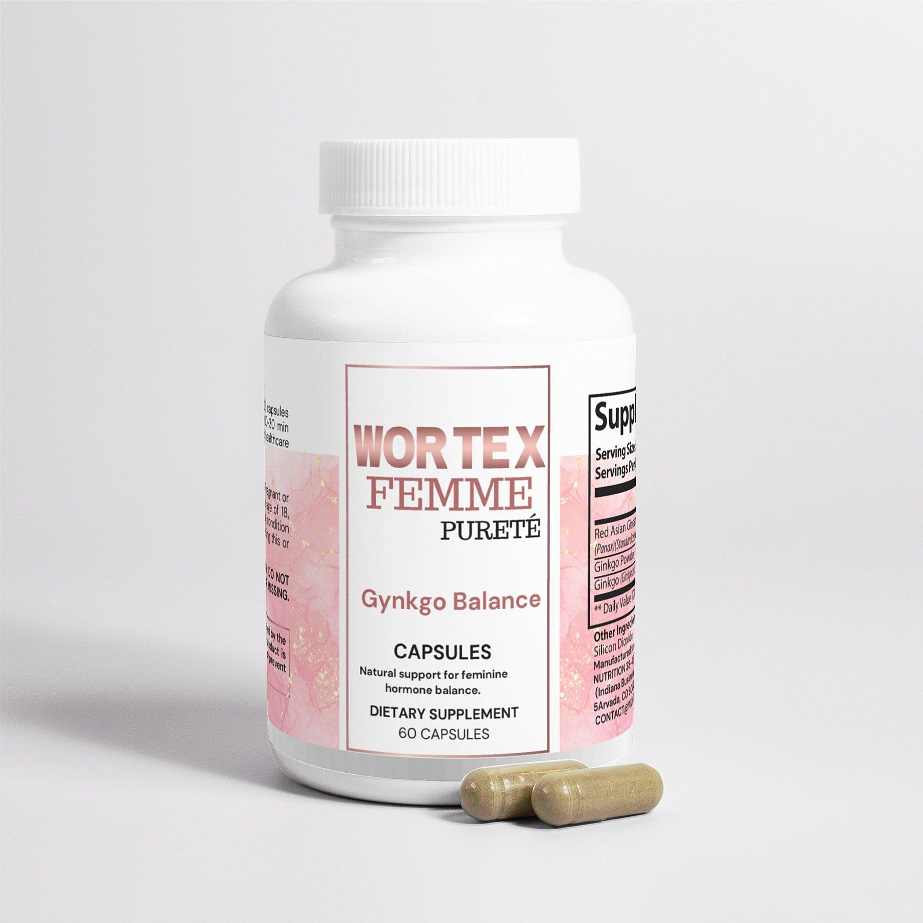 GYNKGO BALANCE– Boost Memory, Circulation & Immune Health" - Wortex Nutrition