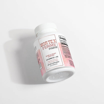 "Bone and Heart Support – Strengthen Bones & Boost Heart Health with D3 & K2" - Wortex Nutrition