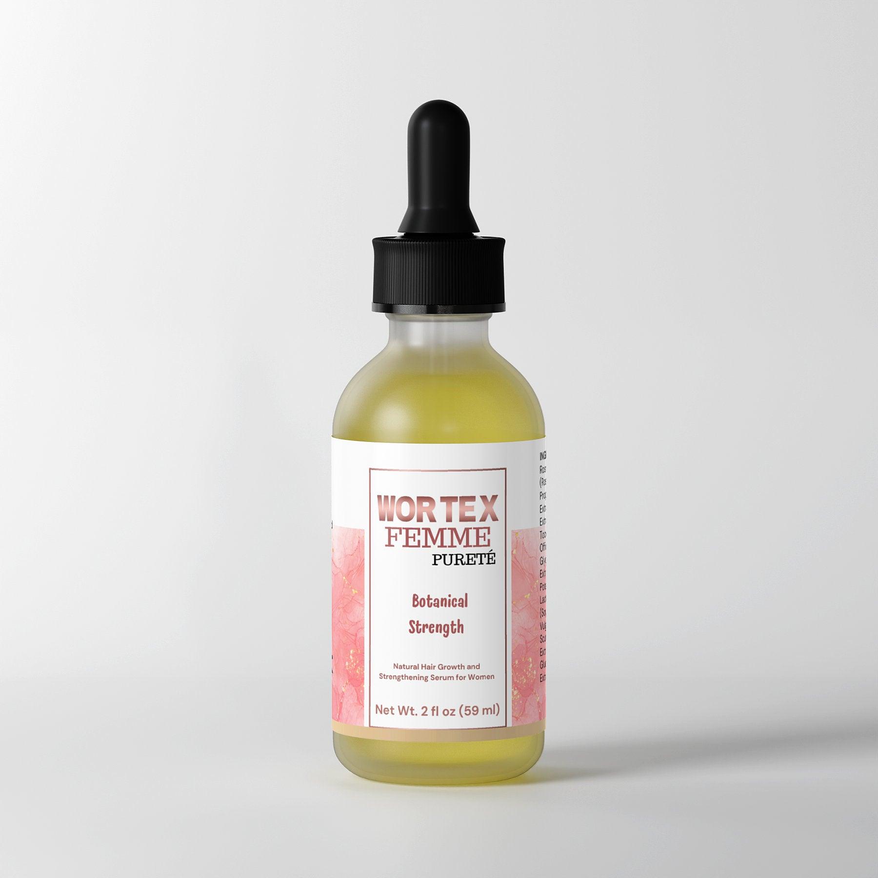 Botanical Strength – Natural Hair Serum for Strong, Healthy Hair - Wortex Nutrition