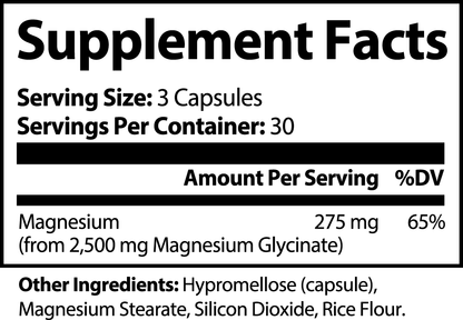 Calm Balance – Magnesium Glycinate for Stress Relief, Better Sleep & Heart Health - Wortex Nutrition