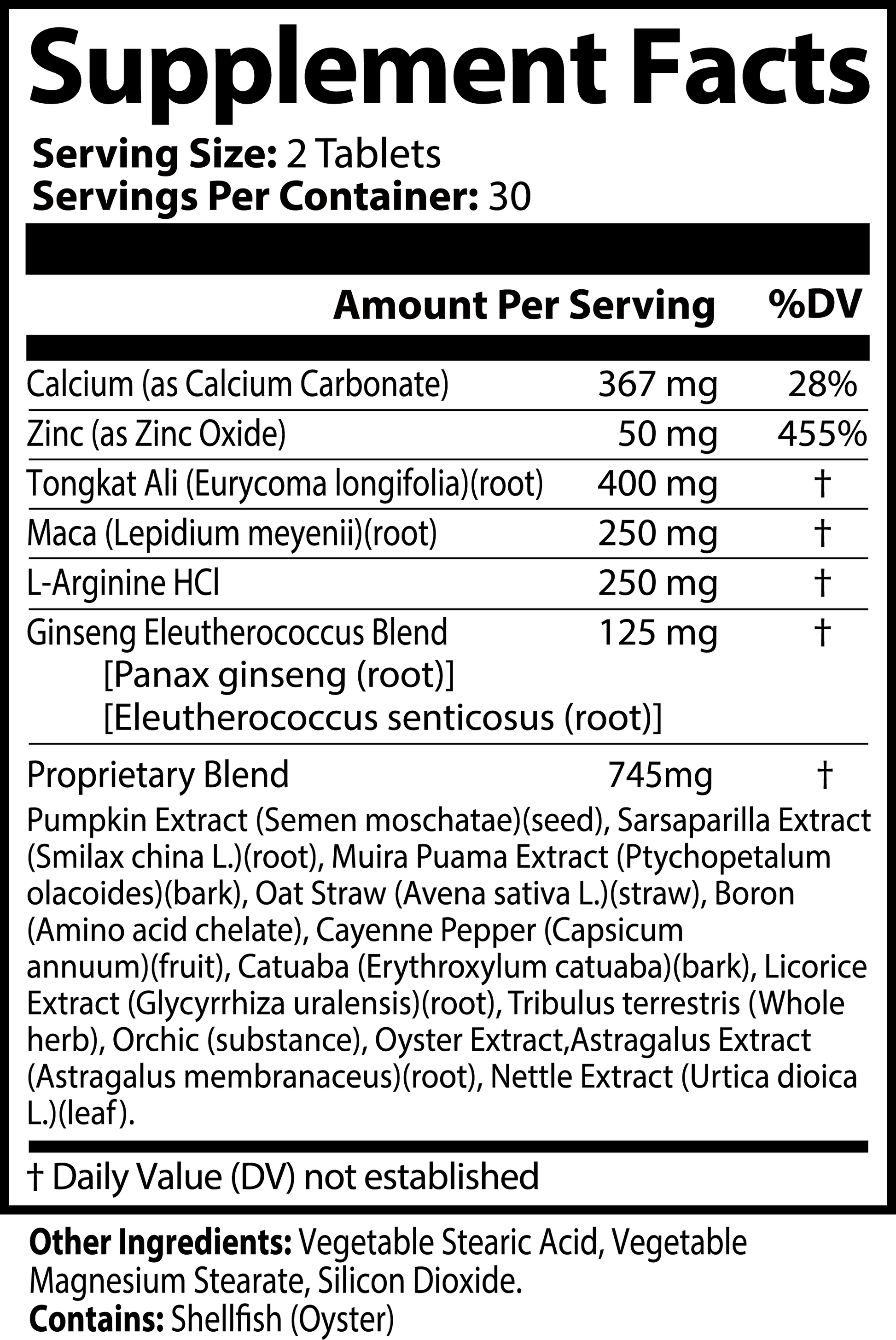 Men's Vitality - Wortex Nutrition