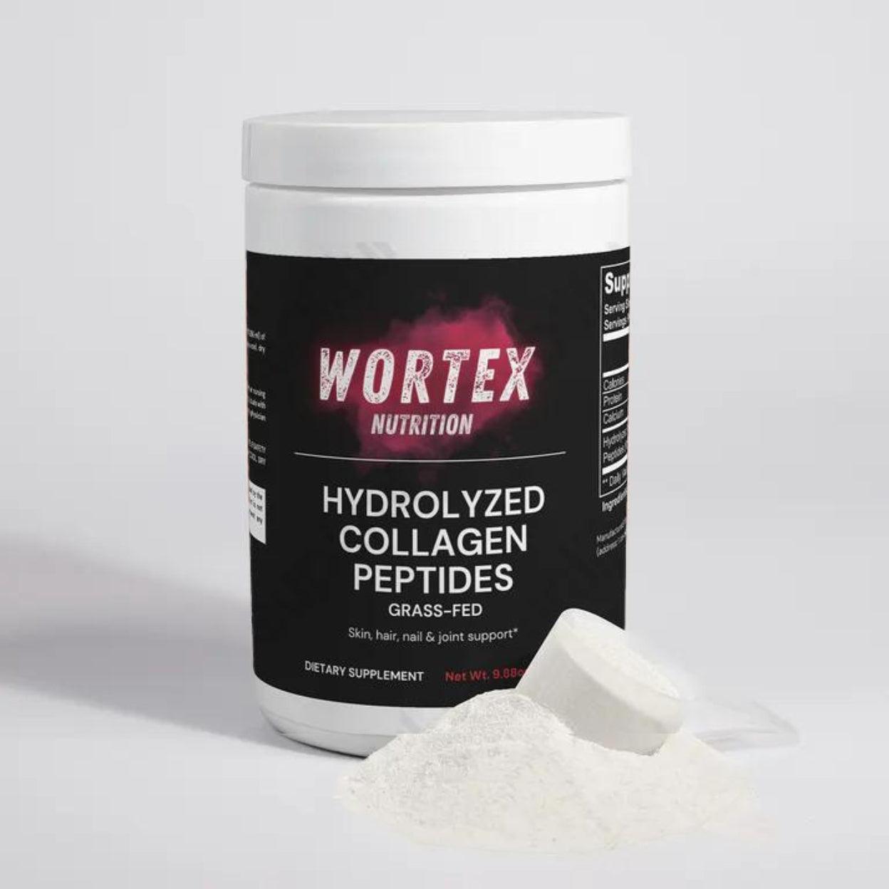 Grass-Fed Hydrolyzed Collagen Peptides - Wortex Nutrition
